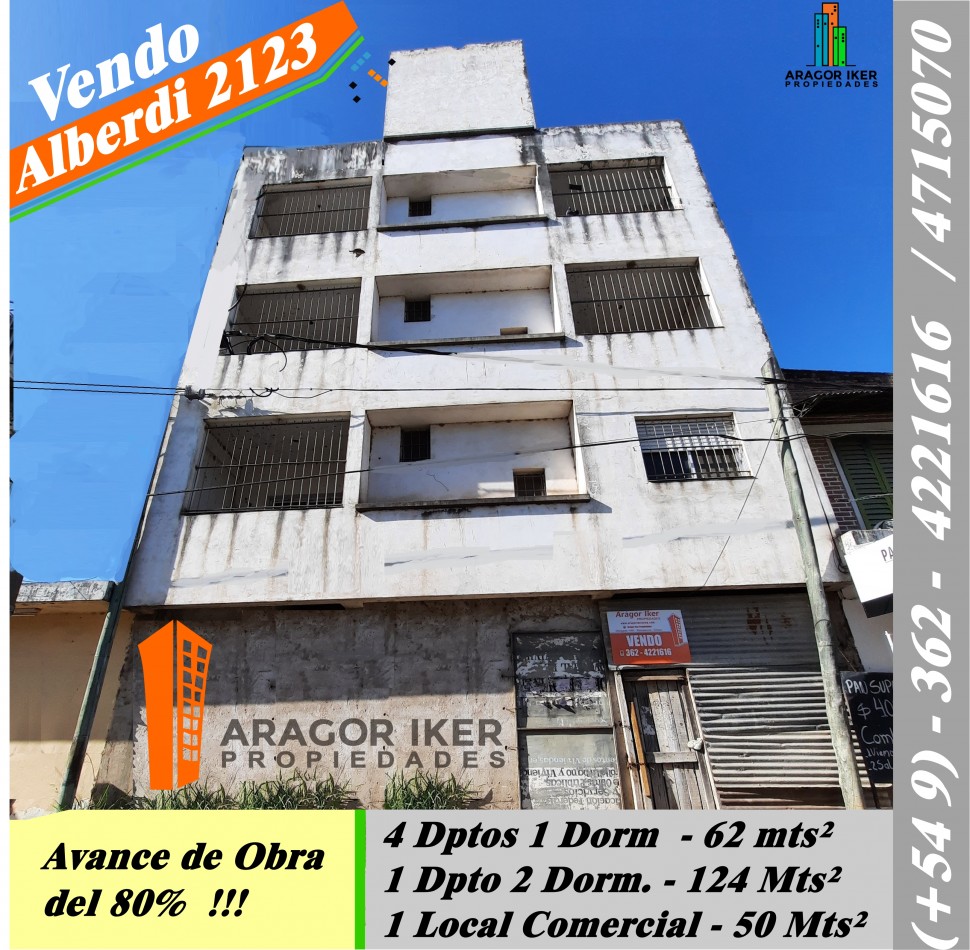 Vende Torre Completa y/o Unidades Funcionales.